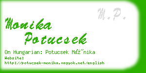 monika potucsek business card